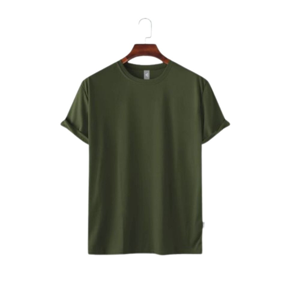 Mens Premium Blank T-shirt- Olive