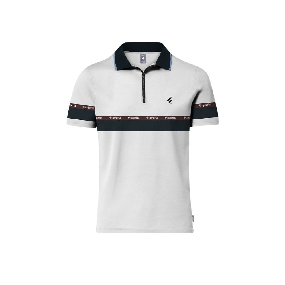 Classical Edition Single Jersey Knitted Zipper Polo- Euphoria